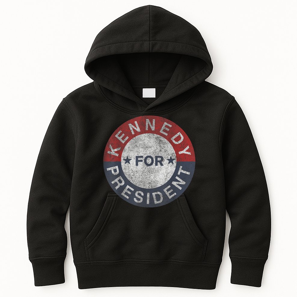 Kennedy For President JFK 1960 Kids Hoodie