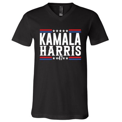 Kamala For President 2024 V-Neck T-Shirt