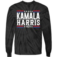 Kamala For President 2024 Tie-Dye Long Sleeve Shirt