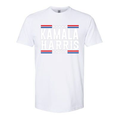 Kamala For President 2024 Softstyle CVC T-Shirt