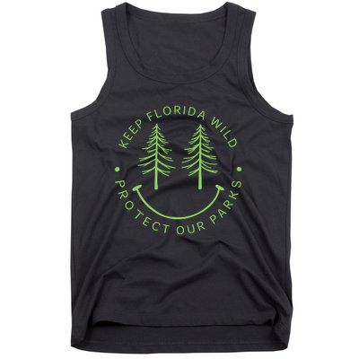 Keep FloridaS Parks Protected Florida Parks Graphic Tank Top