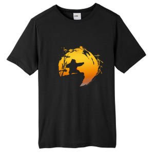 Kung Fu Panda Po Tai Chi Sunset Silhouette Tall Fusion ChromaSoft Performance T-Shirt