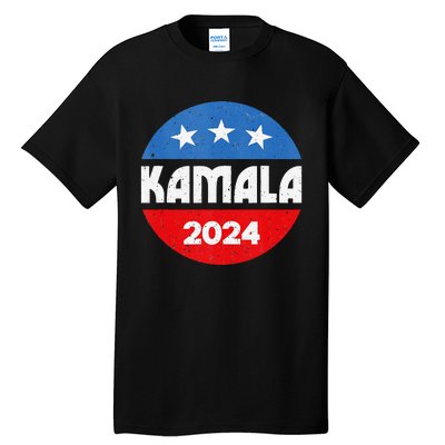 Kamala For President Kamala 2024 Tall T-Shirt