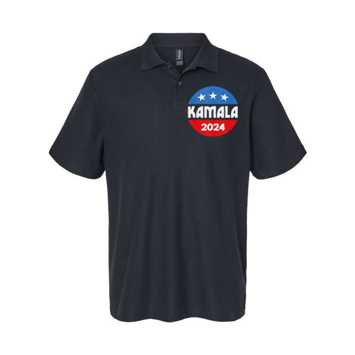 Kamala For President Kamala 2024 Softstyle Adult Sport Polo