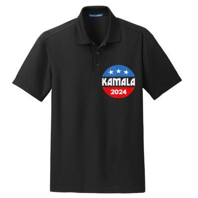 Kamala For President Kamala 2024 Dry Zone Grid Polo