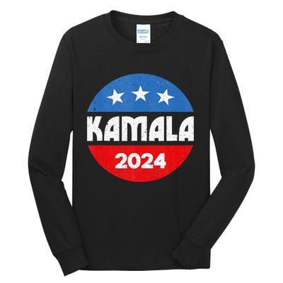 Kamala For President Kamala 2024 Tall Long Sleeve T-Shirt