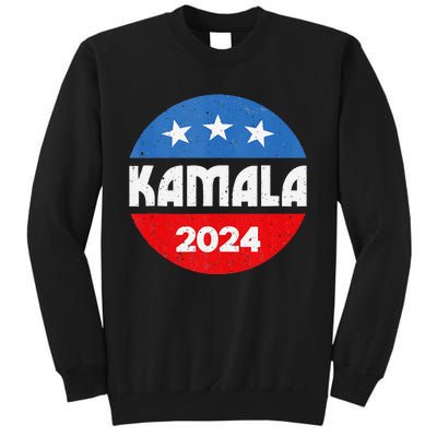 Kamala For President Kamala 2024 Tall Sweatshirt