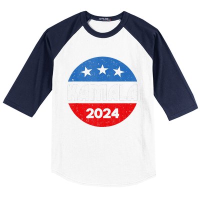 Kamala For President Kamala 2024 Baseball Sleeve Shirt