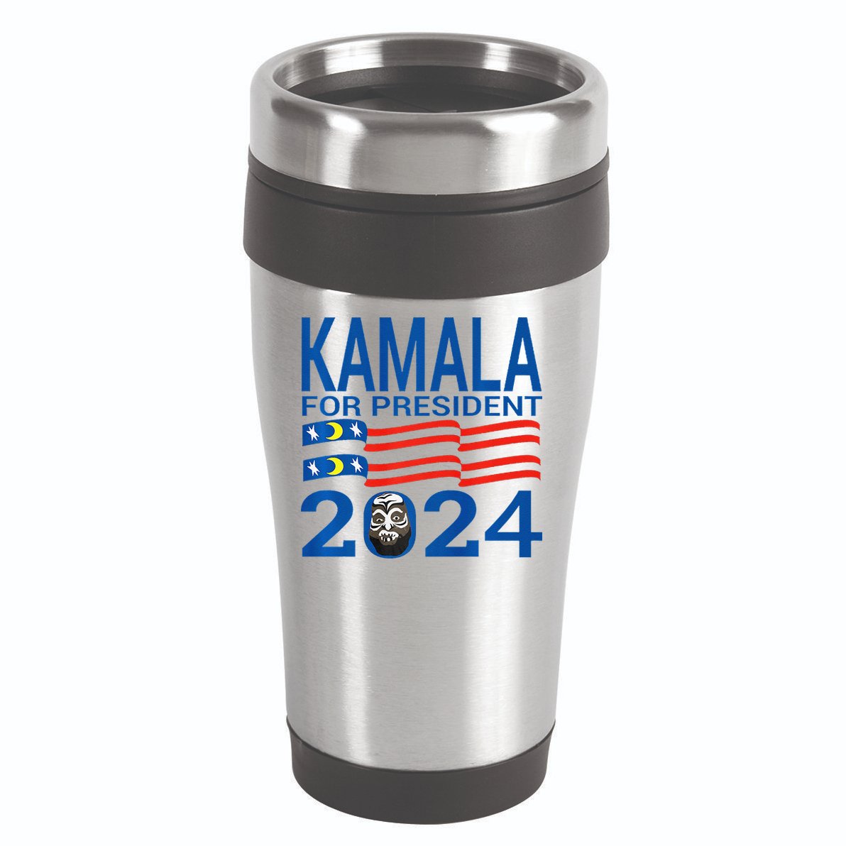Kamala For President 2024 Wrestling Premium 16oz Travel Tumbler