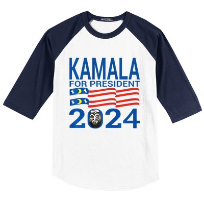 Kamala For President 2024 Wrestling Premium Baseball Sleeve Shirt