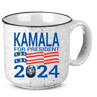Kamala For President 2024 Wrestling Premium 15oz Campfire Ceramic Mug