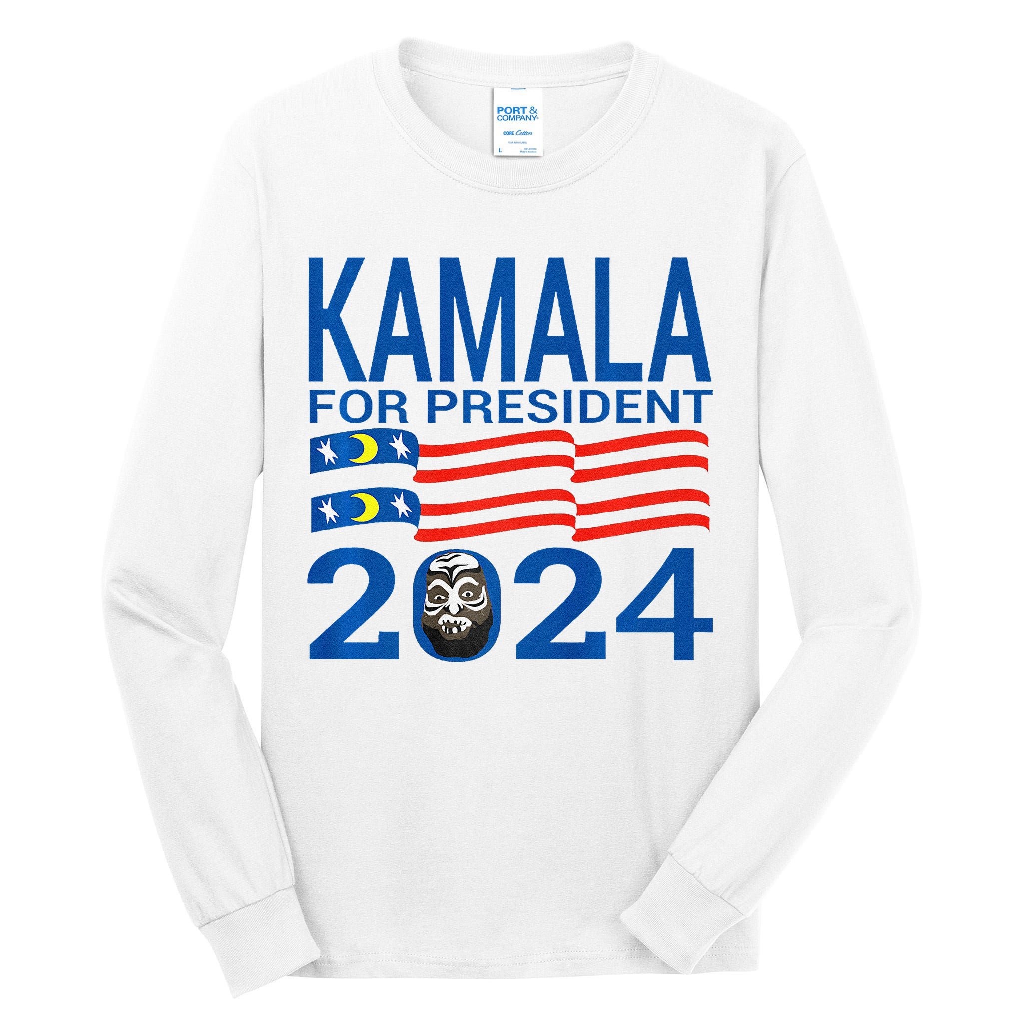 Kamala For President 2024 Wrestling Premium Tall Long Sleeve T-Shirt