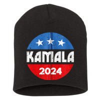 Kamala For President Kamala 2024 Short Acrylic Beanie