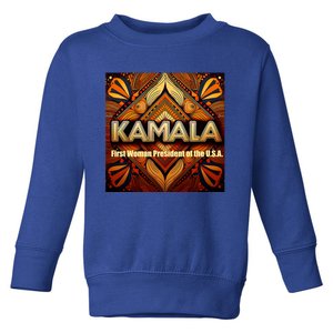 Kamala For President Toddler Sweatshirt