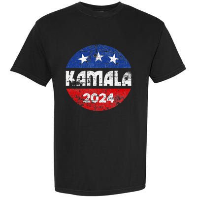 Kamala For President Kamala 2024 Long Sleeve Garment-Dyed Heavyweight T-Shirt