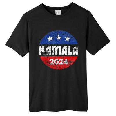 Kamala For President Kamala 2024 Long Sleeve Tall Fusion ChromaSoft Performance T-Shirt