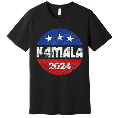 Kamala For President Kamala 2024 Long Sleeve Premium T-Shirt