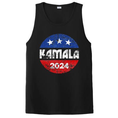 Kamala For President Kamala 2024 Long Sleeve PosiCharge Competitor Tank