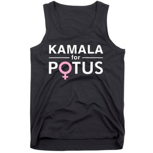 Kamala For Potus Kamala Harris The First Woman President Tank Top