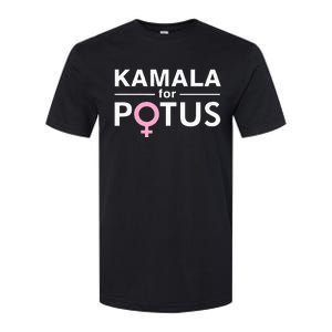 Kamala For Potus Kamala Harris The First Woman President Softstyle CVC T-Shirt