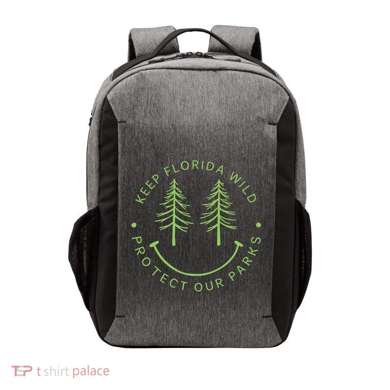 Keep Floridas Parks Protected Florida Parks Graphic Vector Backpack