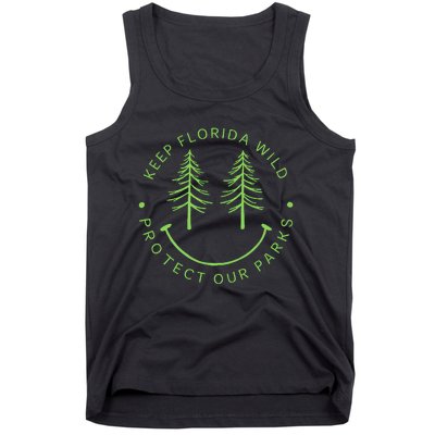 Keep FloridaS Parks Protected Florida Parks Graphic Gift Tank Top