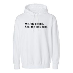 Kamala For President Kamala Harris Merch Kamala 2024 Garment-Dyed Fleece Hoodie