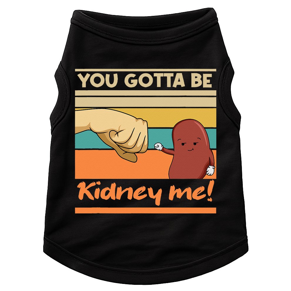 Kidney Funny Pun For A Kidney Donor Doggie Tank