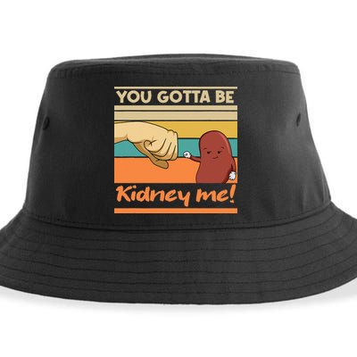 Kidney Funny Pun For A Kidney Donor Sustainable Bucket Hat