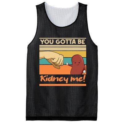 Kidney Funny Pun For A Kidney Donor Mesh Reversible Basketball Jersey Tank