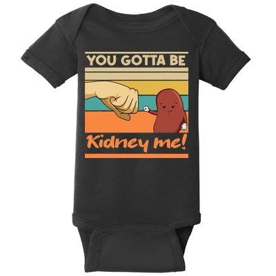 Kidney Funny Pun For A Kidney Donor Baby Bodysuit