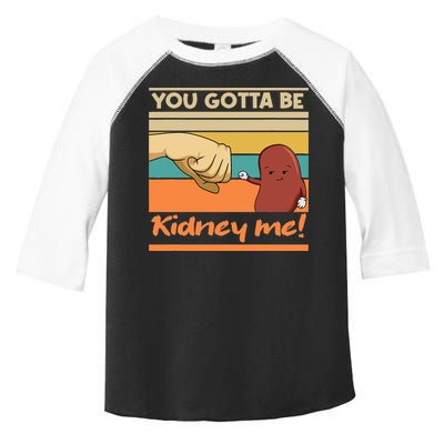 Kidney Funny Pun For A Kidney Donor Toddler Fine Jersey T-Shirt