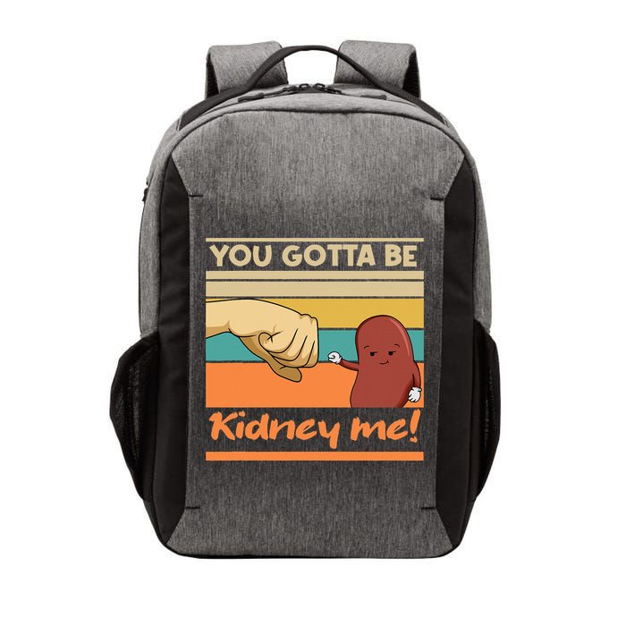 Kidney Funny Pun For A Kidney Donor Vector Backpack