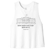 Kamala For President 2024 Women's Racerback Cropped Tank