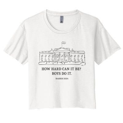 Kamala For President 2024 Women's Crop Top Tee