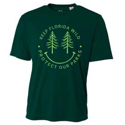 Keep FloridaS Parks Protected Florida Parks Cooling Performance Crew T-Shirt