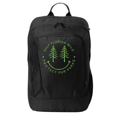 Keep FloridaS Parks Protected Florida Parks Graphic City Backpack