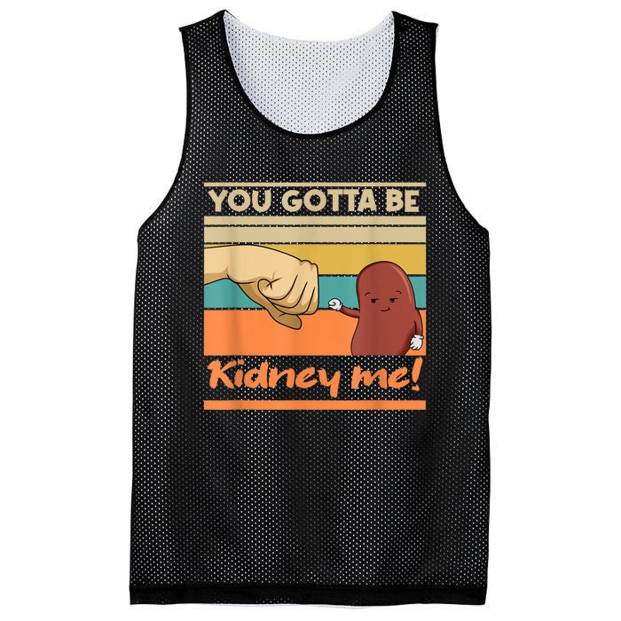 Kidney Funny Pun For A Kidney Donor Mesh Reversible Basketball Jersey Tank