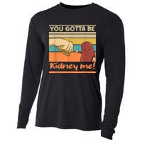 Kidney Funny Pun For A Kidney Donor Cooling Performance Long Sleeve Crew