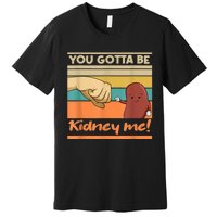 Kidney Funny Pun For A Kidney Donor Premium T-Shirt