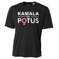 Kamala For Potus Kamala Harris Woman President Cooling Performance Crew T-Shirt