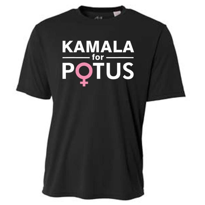 Kamala For Potus Kamala Harris Woman President Cooling Performance Crew T-Shirt