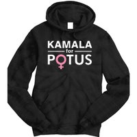 Kamala For Potus Kamala Harris Woman President Tie Dye Hoodie