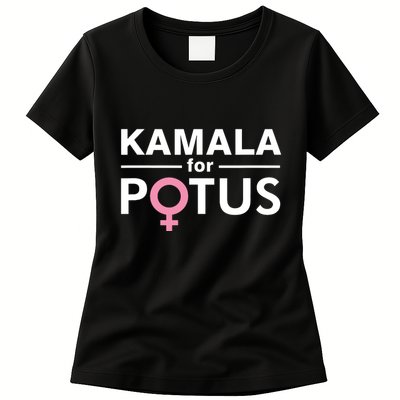 Kamala For Potus Kamala Harris Woman President Womens T-Shirt