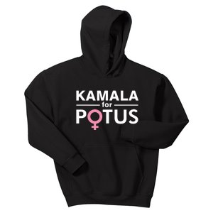 Kamala For Potus Kamala Harris Woman President Kids Hoodie