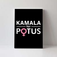 Kamala For Potus Kamala Harris The First Woman President Canvas