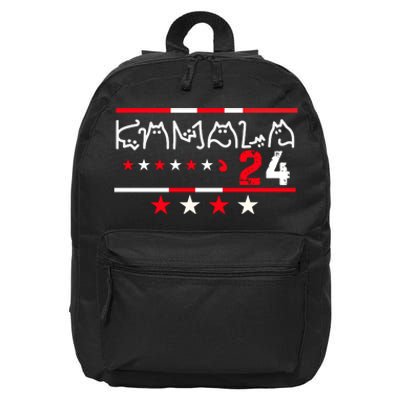 Kamala For President 2024 16 in Basic Backpack