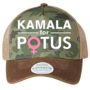 Kamala For Potus Kamala Harris Woman President Legacy Tie Dye Trucker Hat