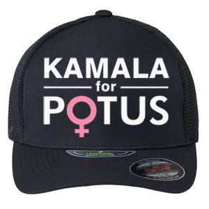 Kamala For Potus Kamala Harris Woman President Flexfit Unipanel Trucker Cap