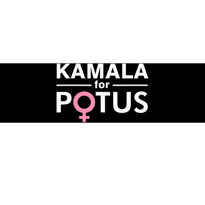 Kamala For Potus Kamala Harris Woman President Bumper Sticker